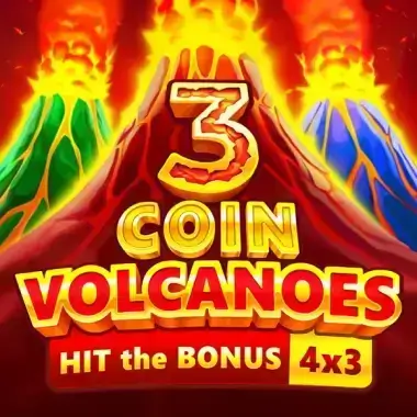 Play 3 Coin Volcanoes Goldex casino